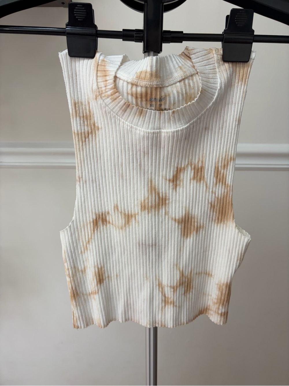 aerie Ribbed Mock Neck Tank
